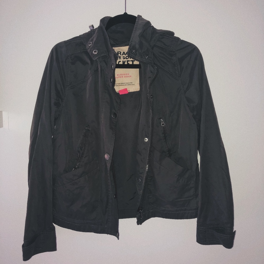 Grey utility jacket